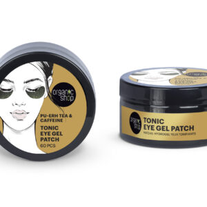 PARCHES DE GEL TONIFICANTES PARA OJOS DE TÉ PU-ERH Y CAFEÍNA - 60 uds