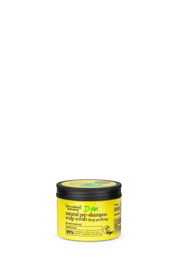 Exfoliante de cuero cabelludo prechampú natural limpieza profunda - 150ml