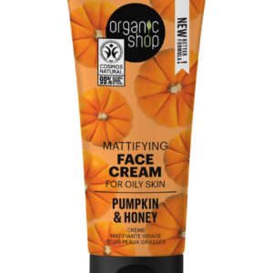 CREMA FACIAL MATIFICANTE PARA PIEL GRASA ACEITE DE CALABAZA ORGÁNICO - 50 ml