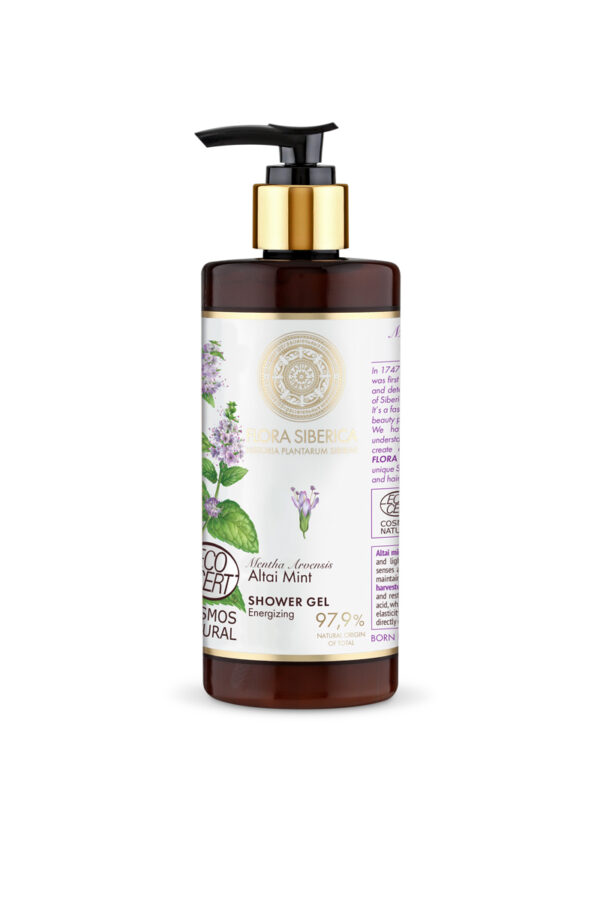 Gel de ducha Menta de Altái, Energizante - 300 ml