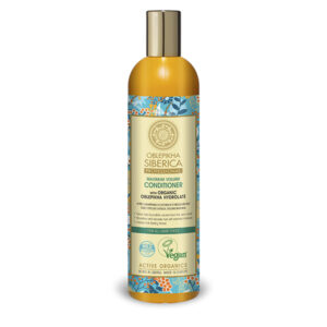 Acondicionador con hidrolato de oblepikha para todo tipo de cabello, Volumen Máximo - 400 ml