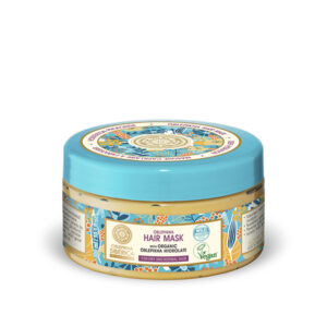 Mascarilla capilar con hidrolato de espino amarillo orgánico para cabello normal o cabello seco, Hidratación profunda - 300 ml