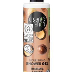 GEL DE DUCHA NUTRITIVO MACADAMIA Y AGUACATE - 280 ml