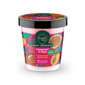 Crema-peeling Limpiadora corporal helado de frutas de verano - 450 ml